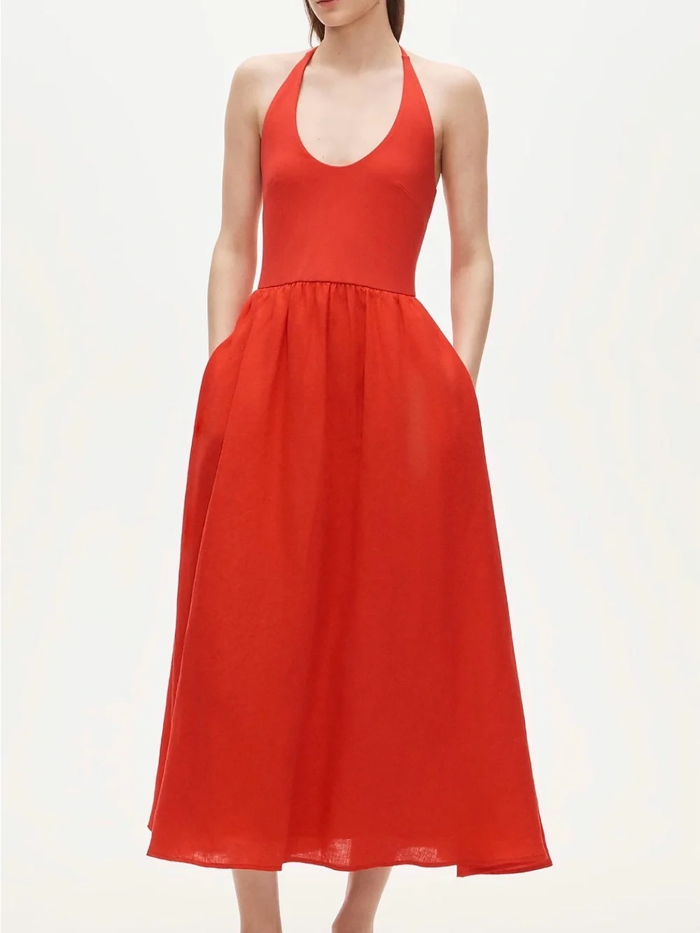J. Crew bold red